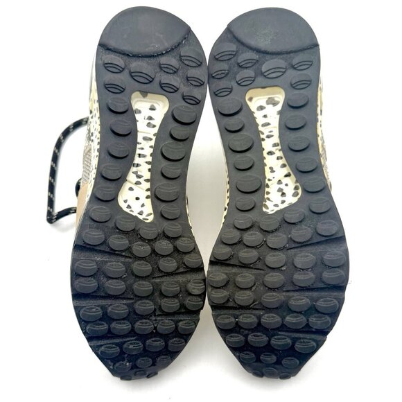 Steve Madden Cliff Hidden Heel Sneakers Shoes Women's Size 7.5 Animal Print - Picture 9 of 11